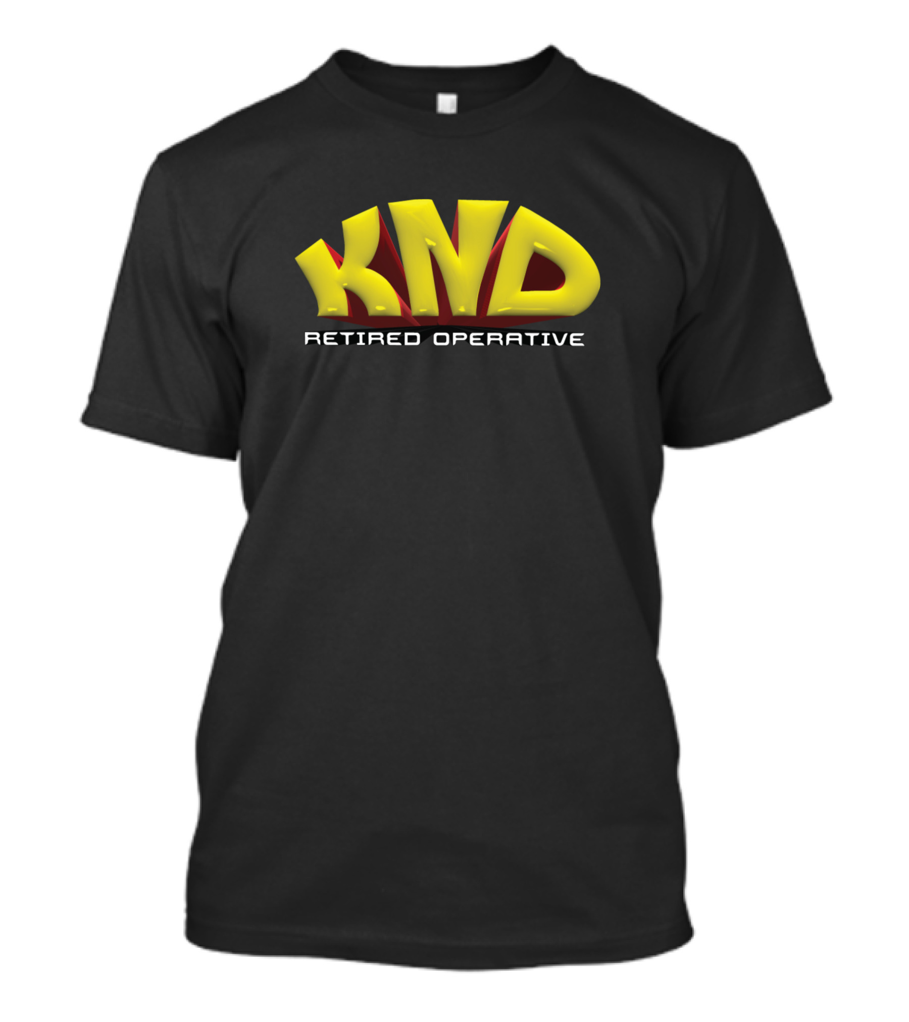 KND Retired Operative Kids Next Door Iconic Cartoon Reference T-Shirt