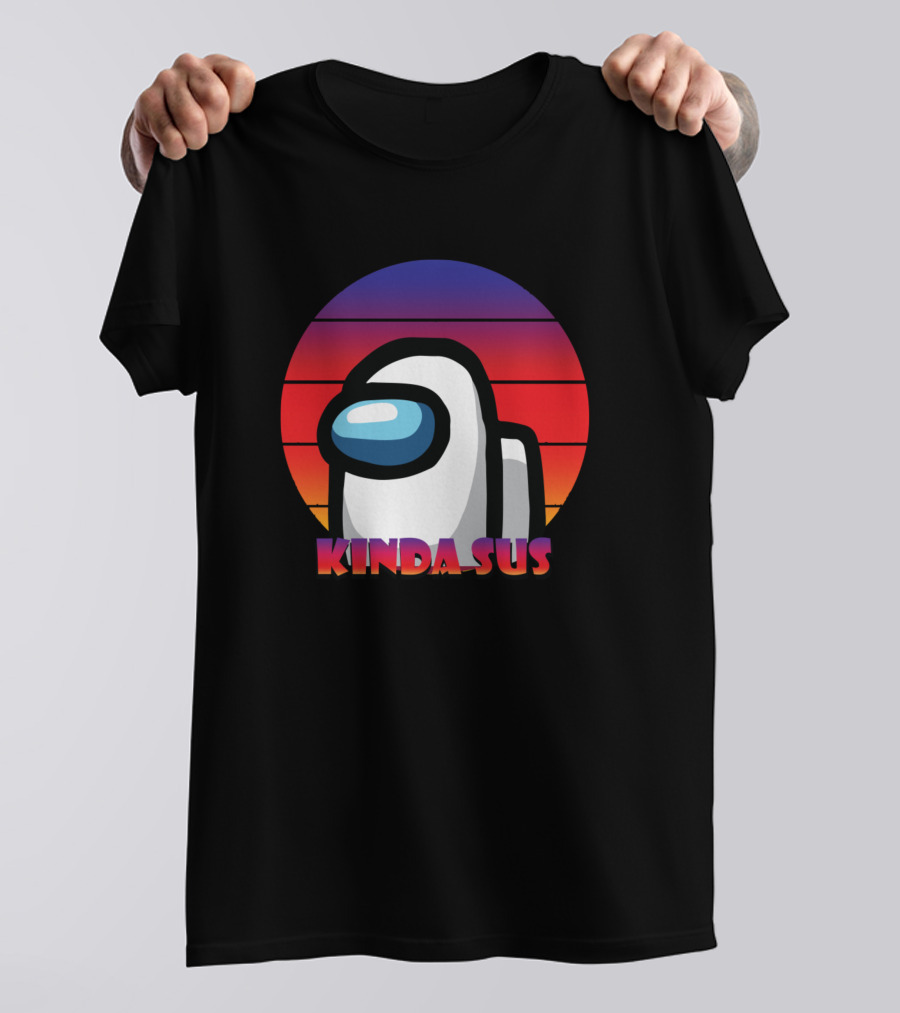 Kinda Sus Among Us Sunset T-Shirt
