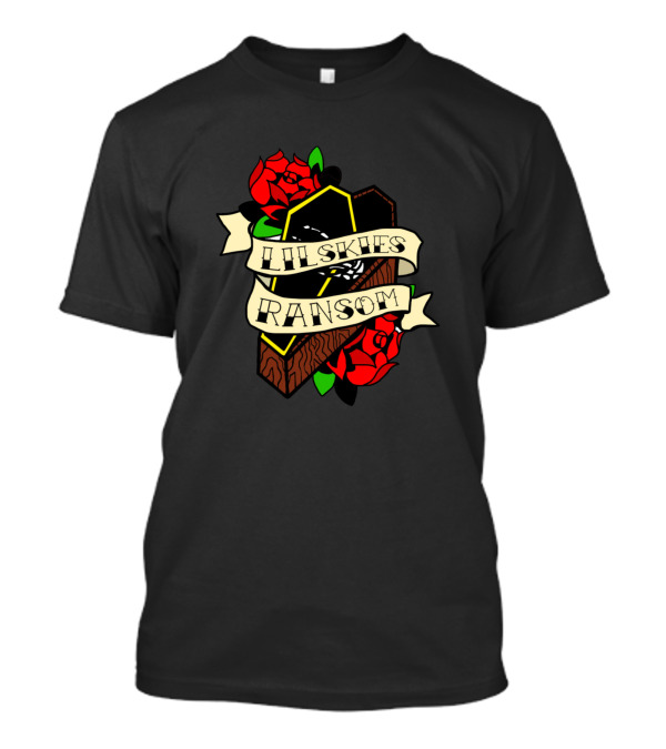 Lil Skies Ransom Coffin And Roses T-Shirt