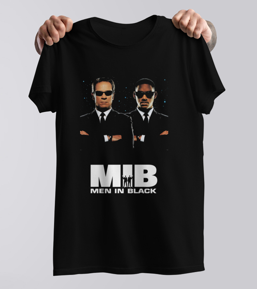 MIB Men In Black Agents J And K T-Shirt