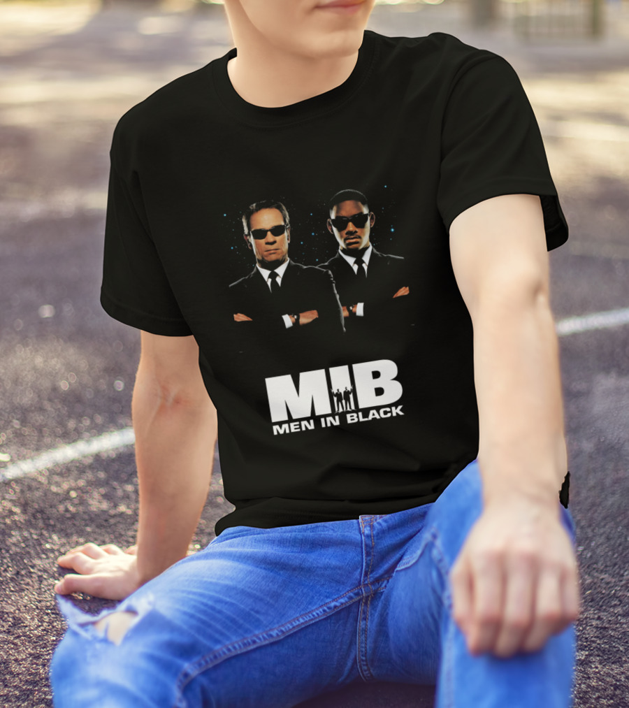 MIB Men In Black Agents J And K T-Shirt