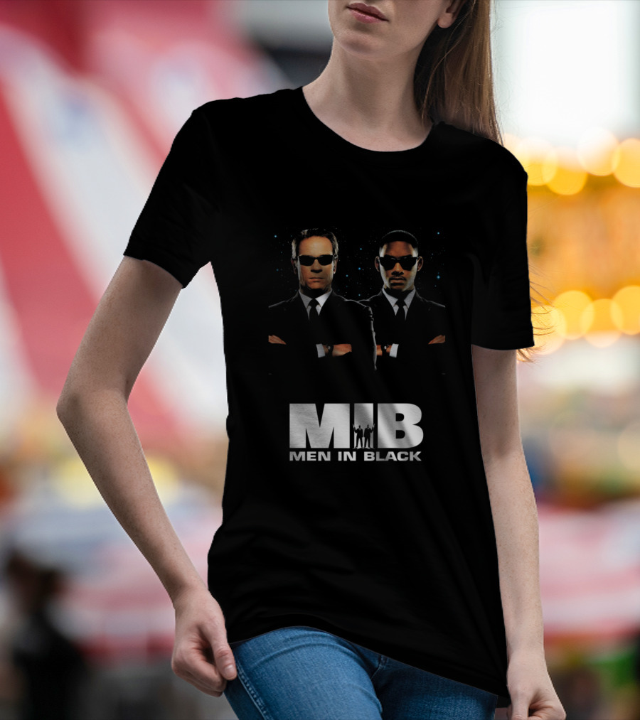 MIB Men In Black Agents J And K T-Shirt