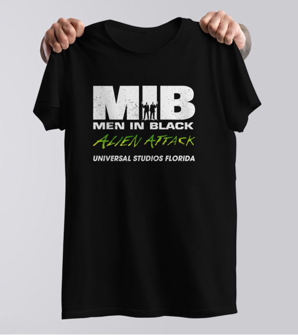 MIB Men In Black Alien Attack Universal Studios Florida T-Shirt