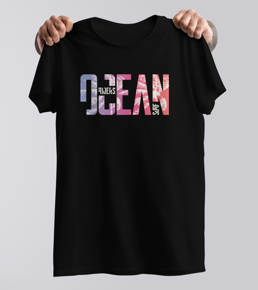 Ocean Riders Surf Palm Tropical Vibes T-Shirt