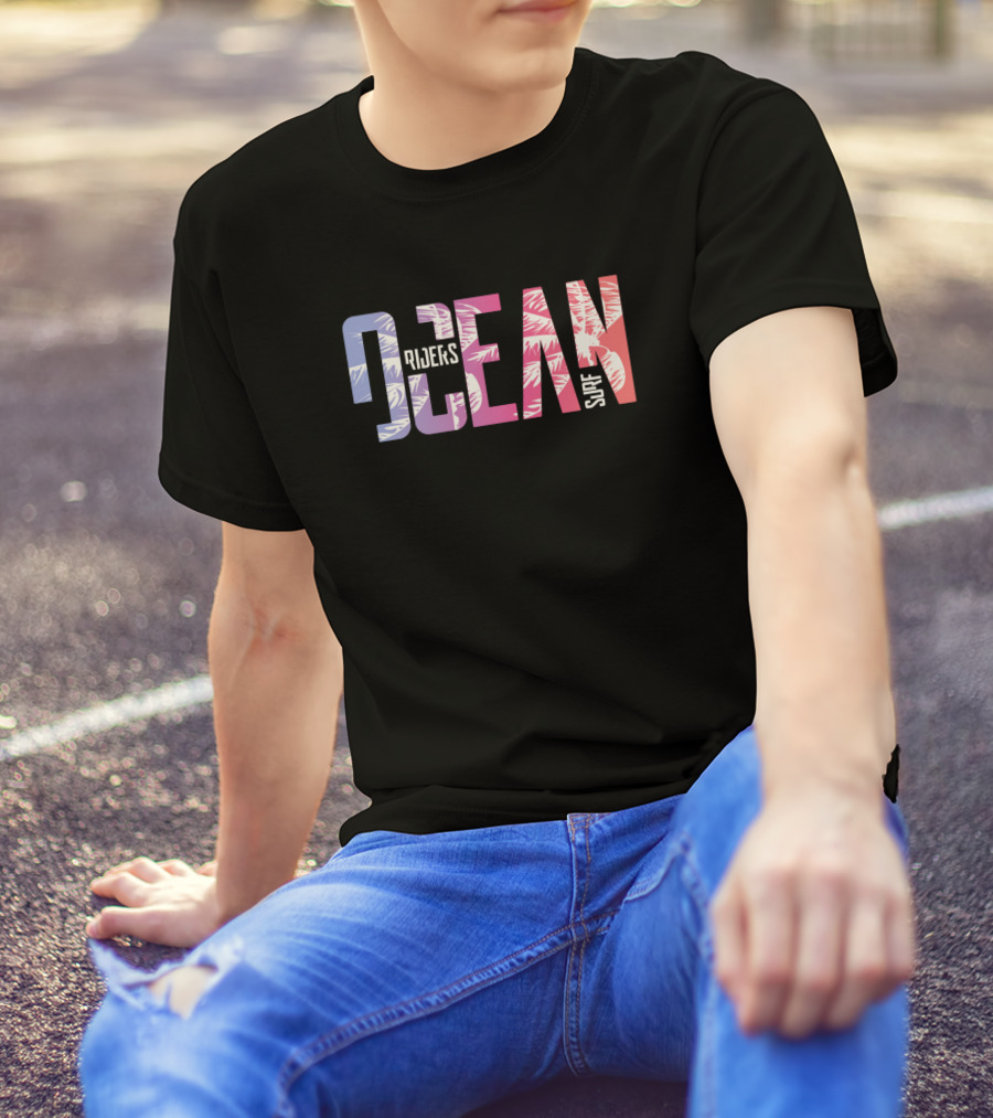 Ocean Riders Surf Palm Tropical Vibes T-Shirt