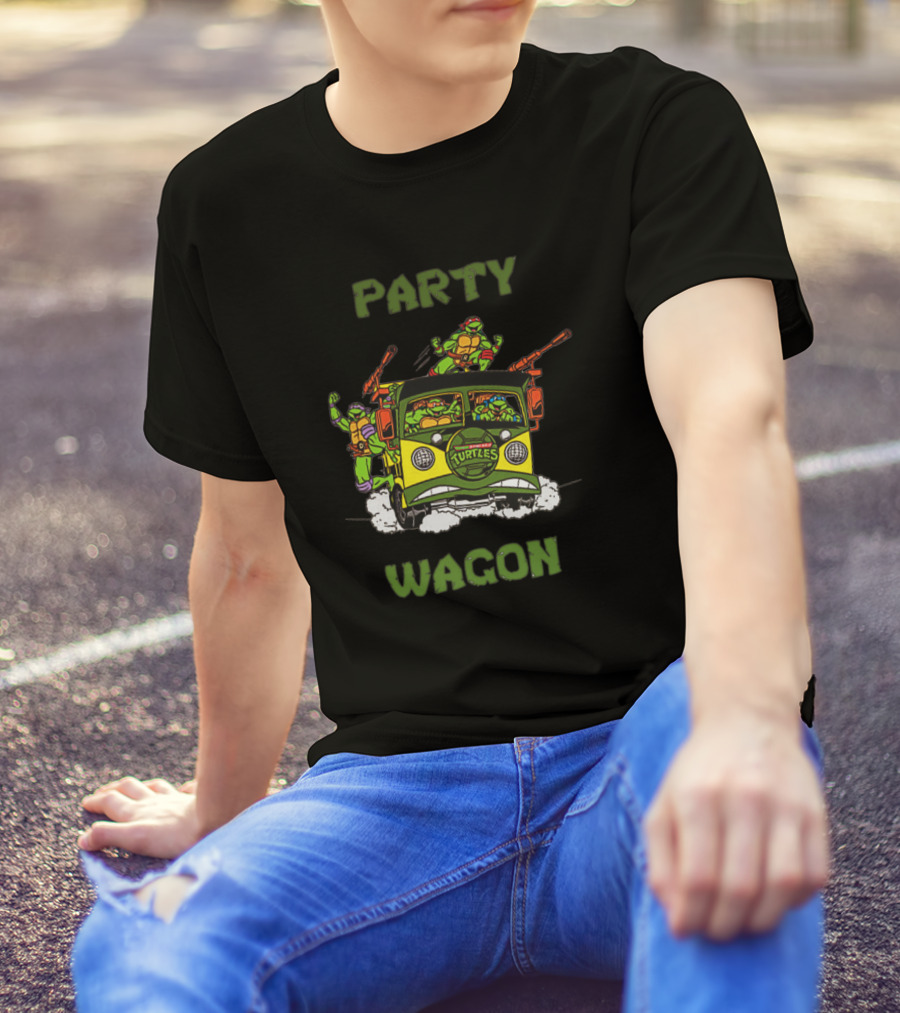Teenage Mutant Ninja Turtles Party Wagon Adventure T-Shirt