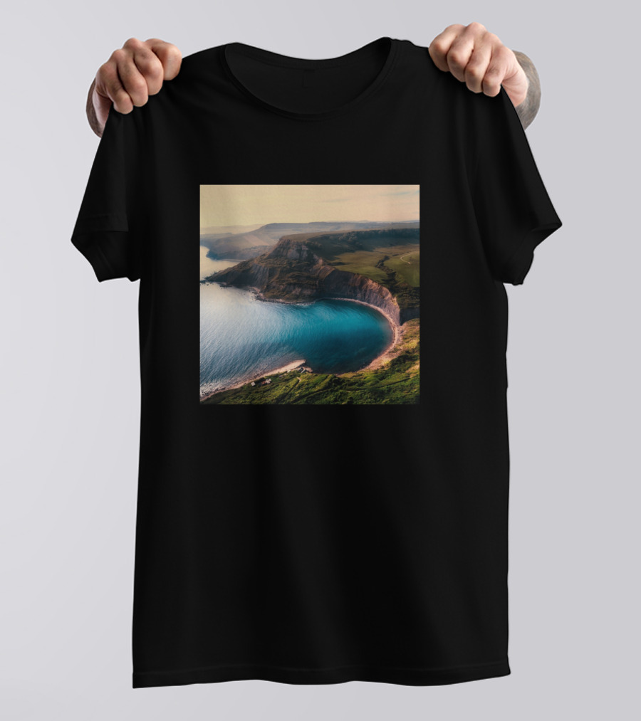 Coastal Serenity With Water I Love Nature T-Shirt
