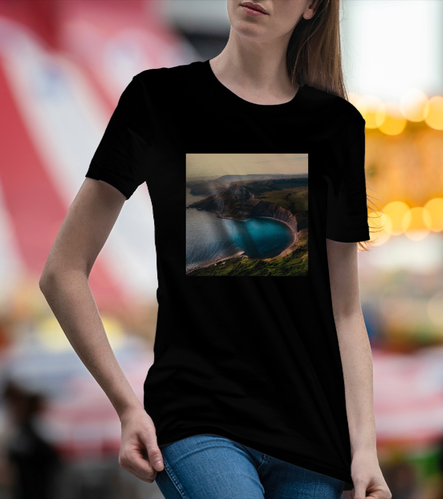 Coastal Serenity With Water I Love Nature T-Shirt