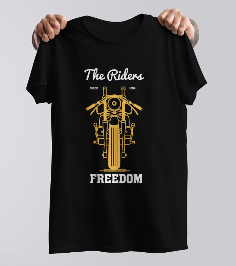 The Riders Freedom Motorcycle Since 1894 T-Shirt