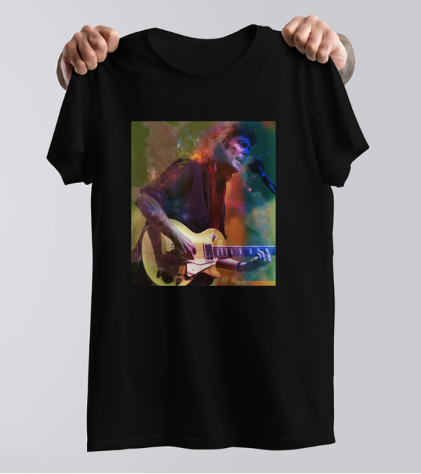 Steve Hackett Cosmic Guitar Performance T-Shirt