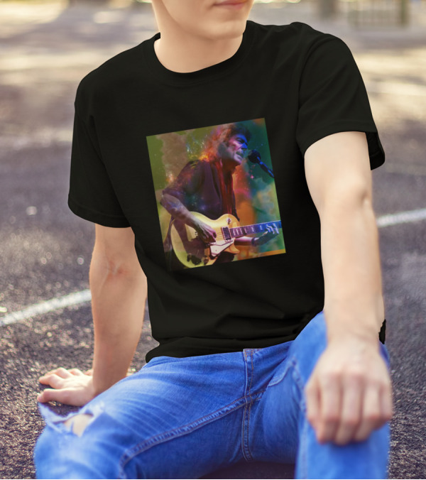 Steve Hackett Cosmic Guitar Performance T-Shirt