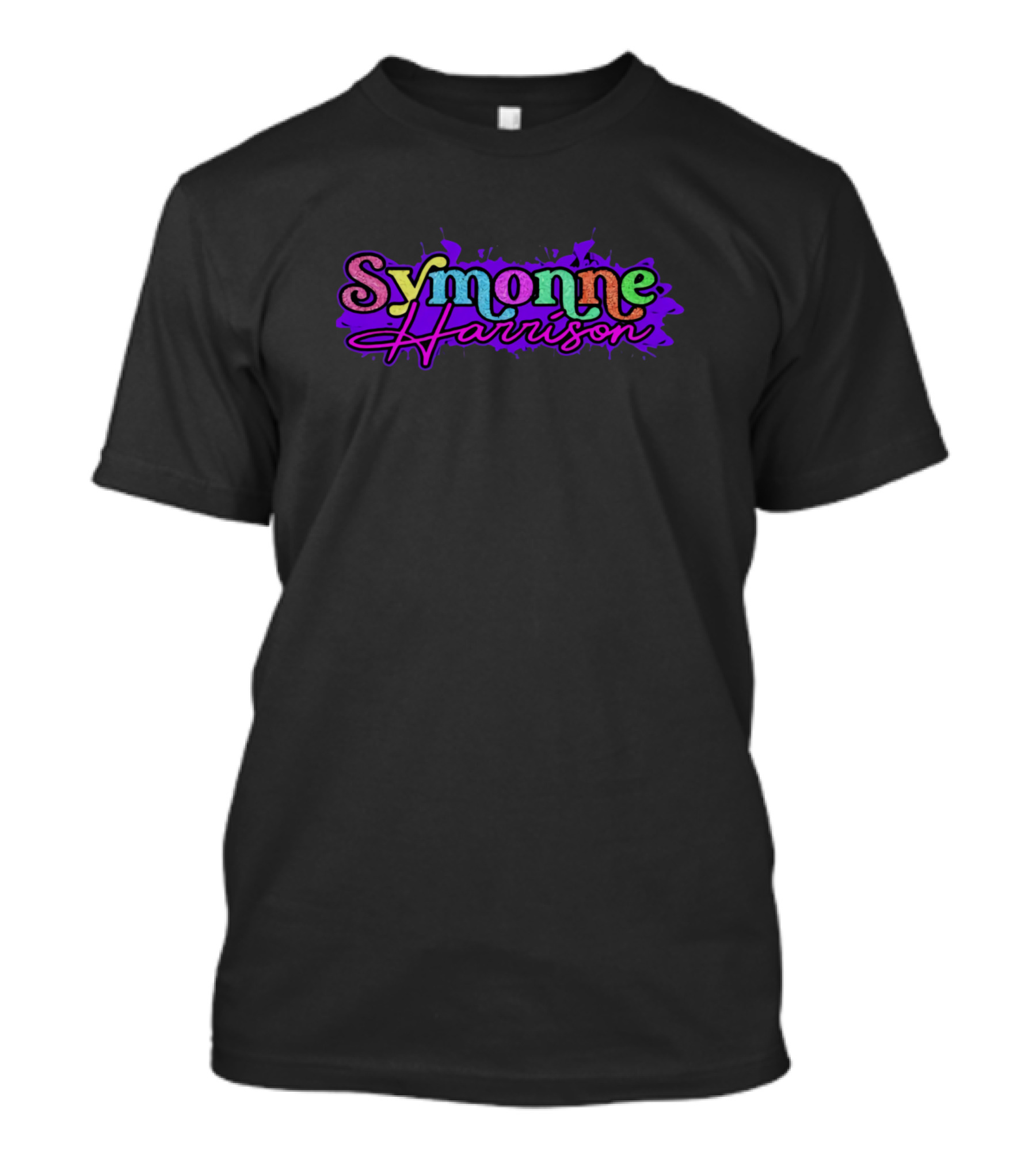 Symonne Harrison Colorful Splatter T-Shirt