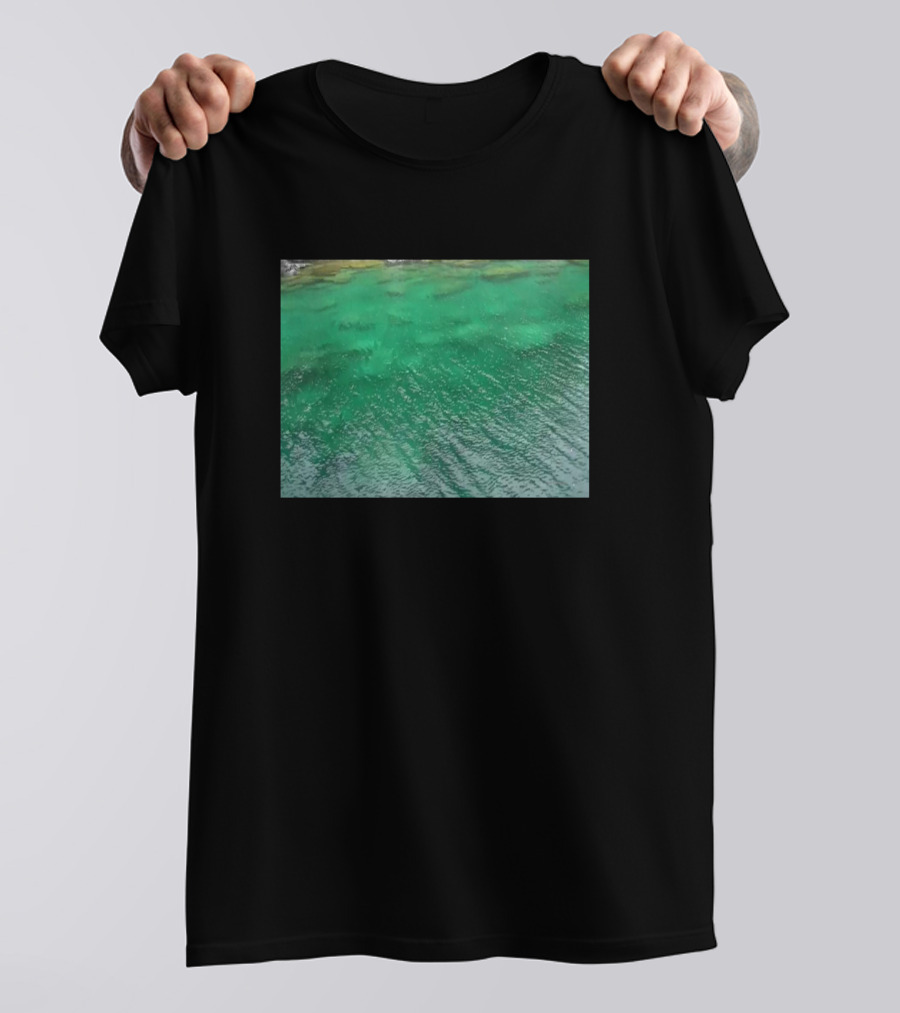 Towards The Light Ocean Waves T-Shirt
