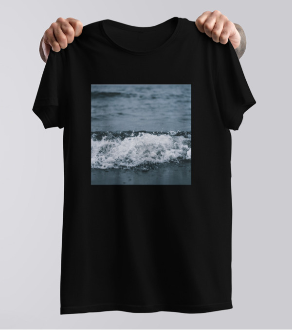 Try To Be Better Than Yesterday Positive Mindset Ocean Waves T-Shirt