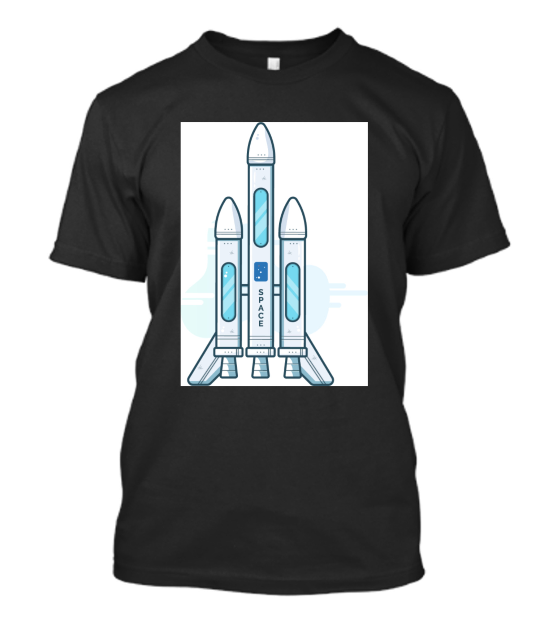 Space Rocket Launch Exploration Welcome Youtube Creators T-Shirt