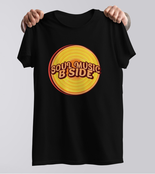 Soul Music B Side Retro Vinyl Record T-Shirt