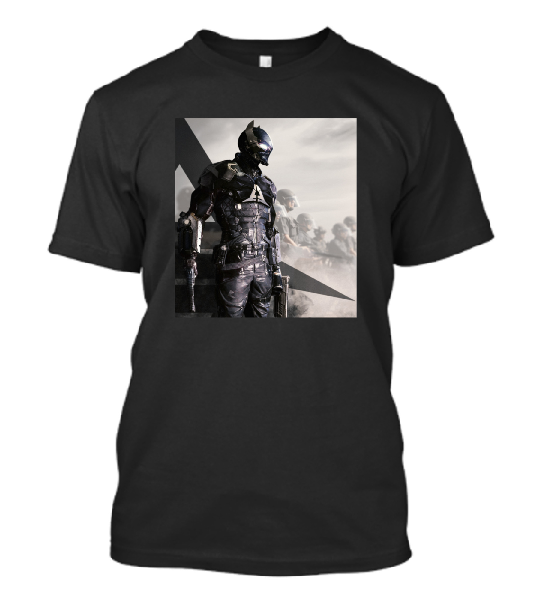 Arkham Knight Armored Vigilante With Tactical Gear T-Shirt