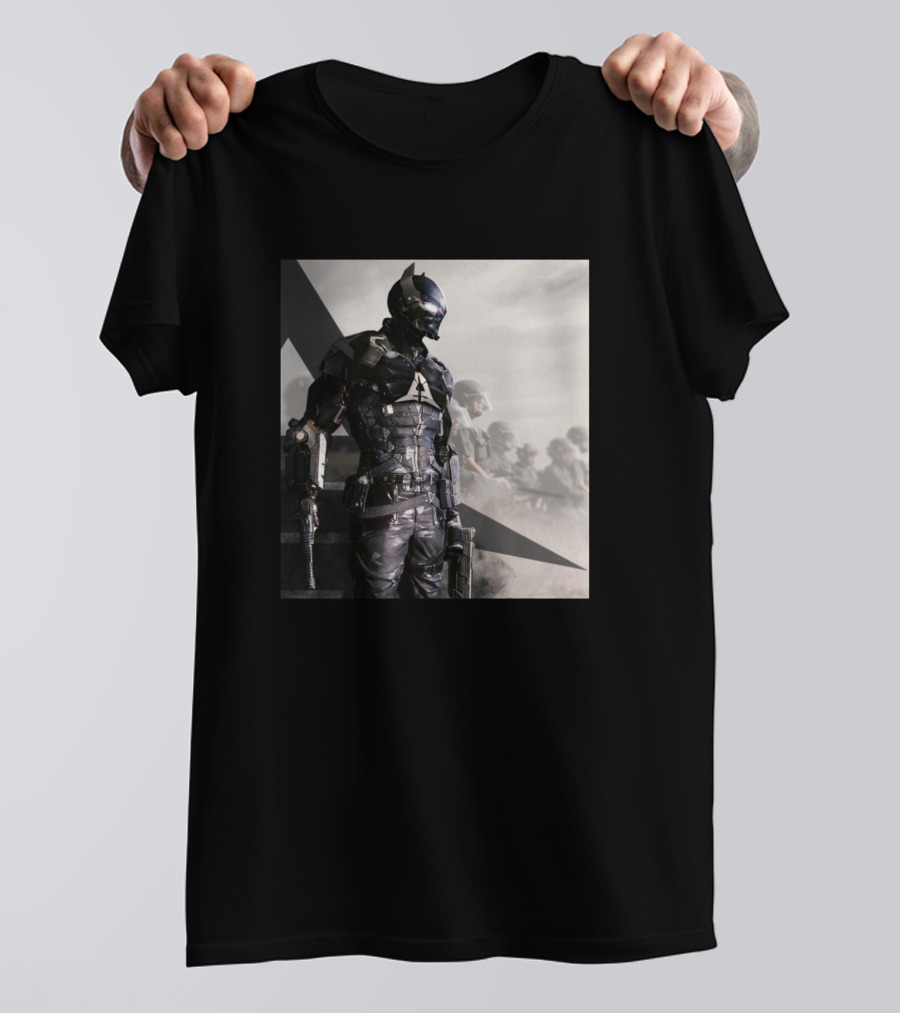 Arkham Knight Armored Vigilante With Tactical Gear T-Shirt