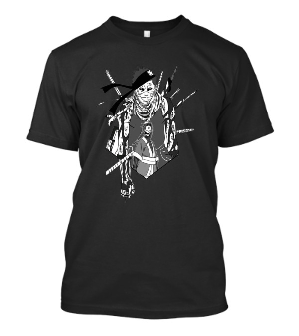 Zabuza Iconic Anime Character Illustration Ninja Swordsman T-Shirt