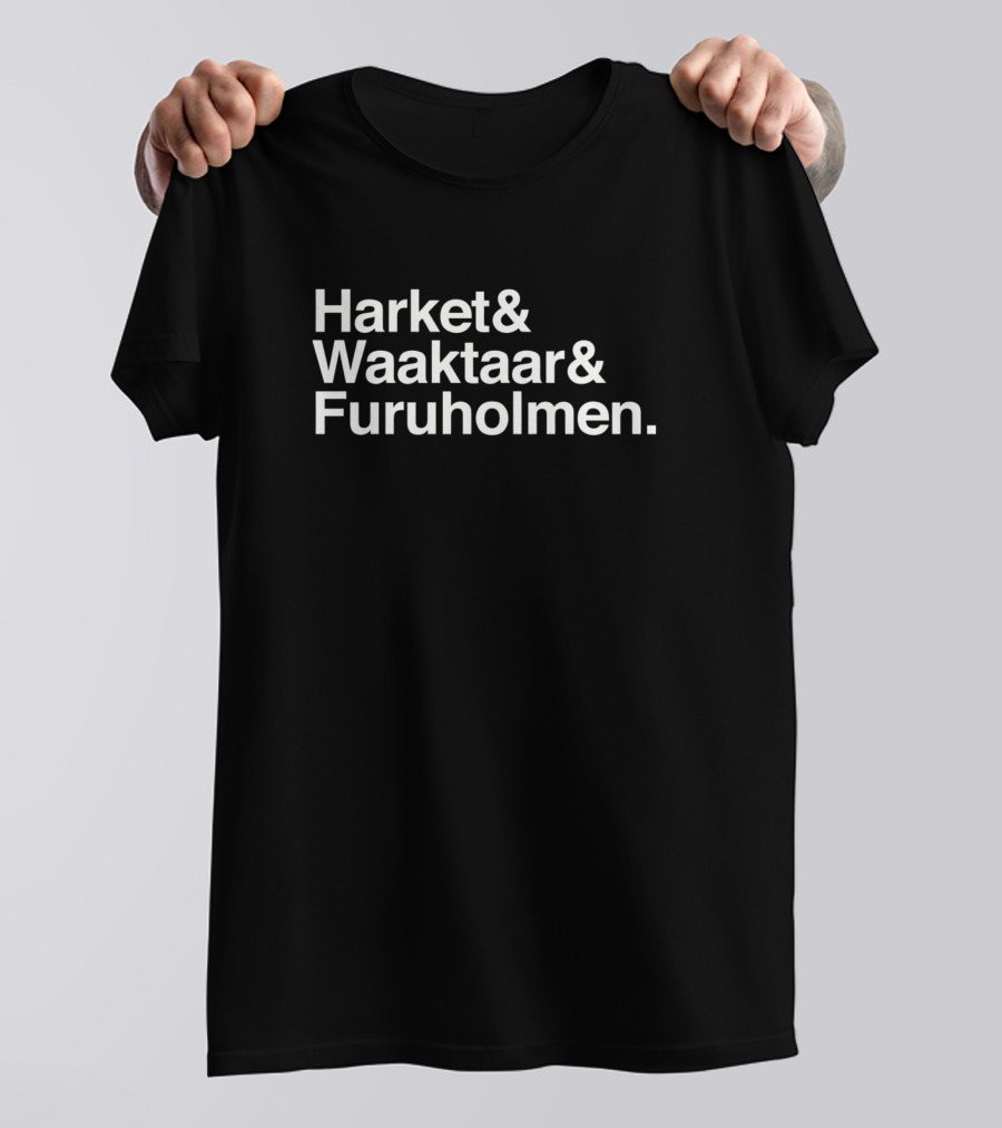 Harket Waaktaar Furuholmen A-ha Band Members Names List T-Shirt