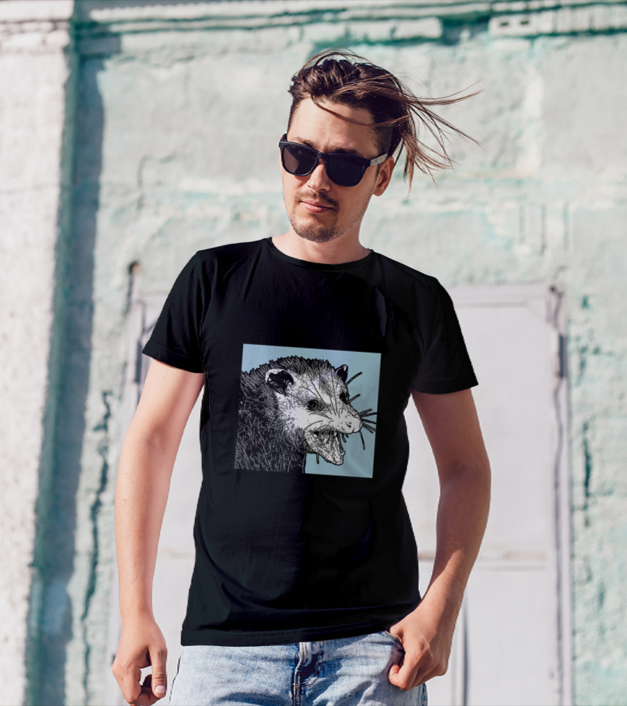 ADOPT A CAT Possum T-Shirt