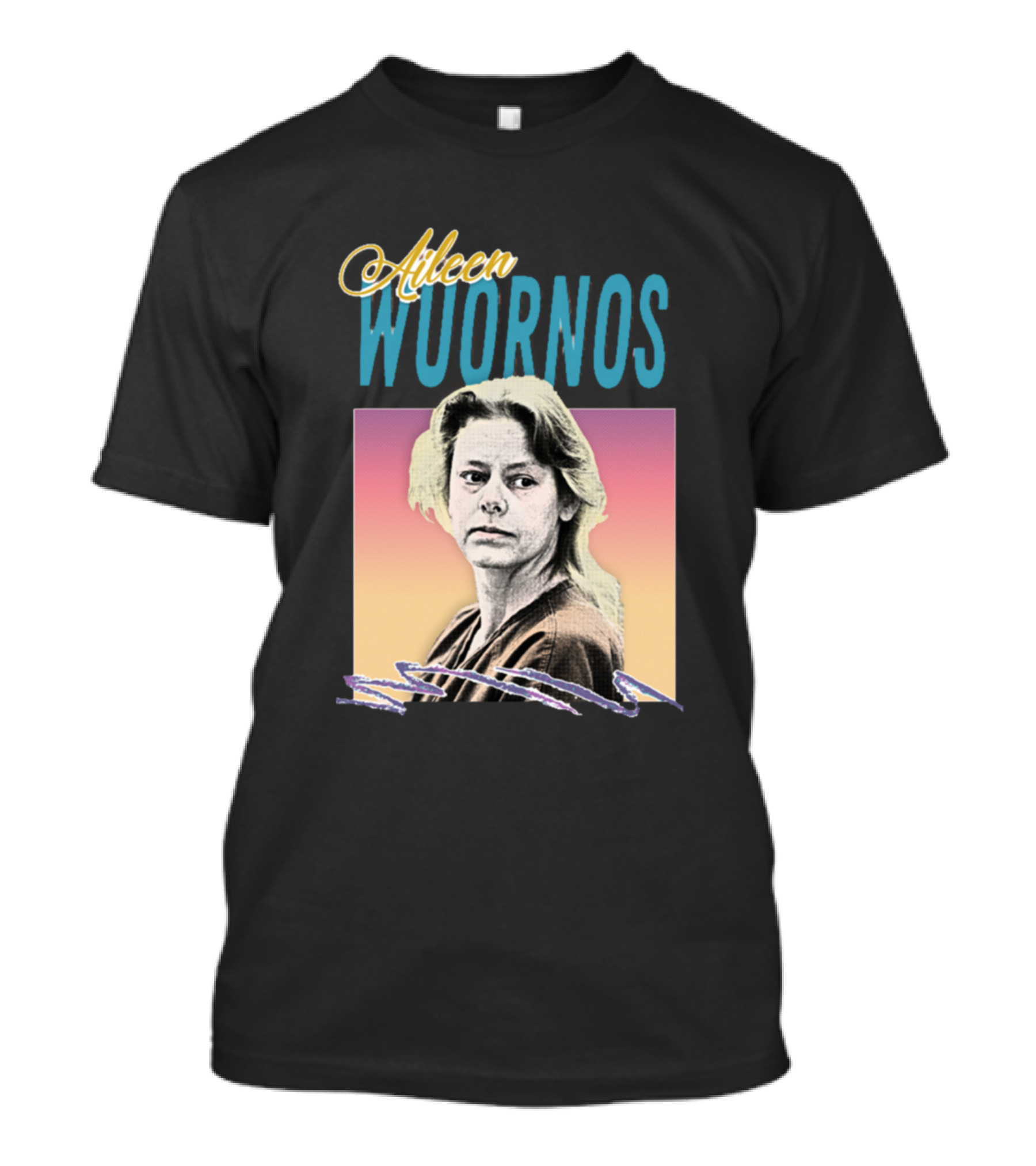 Aileen Wuornos Retro Print 80s Style Aesthetic T-Shirt