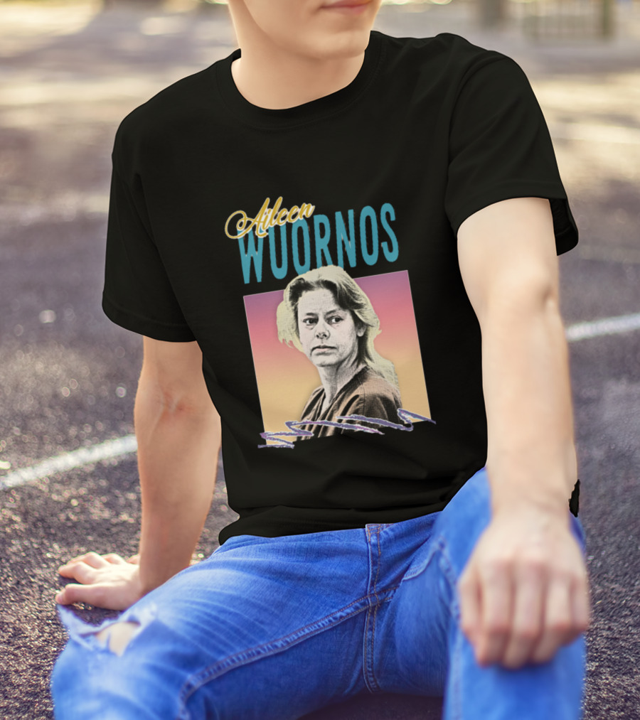 Aileen Wuornos Retro Print 80s Style Aesthetic T-Shirt