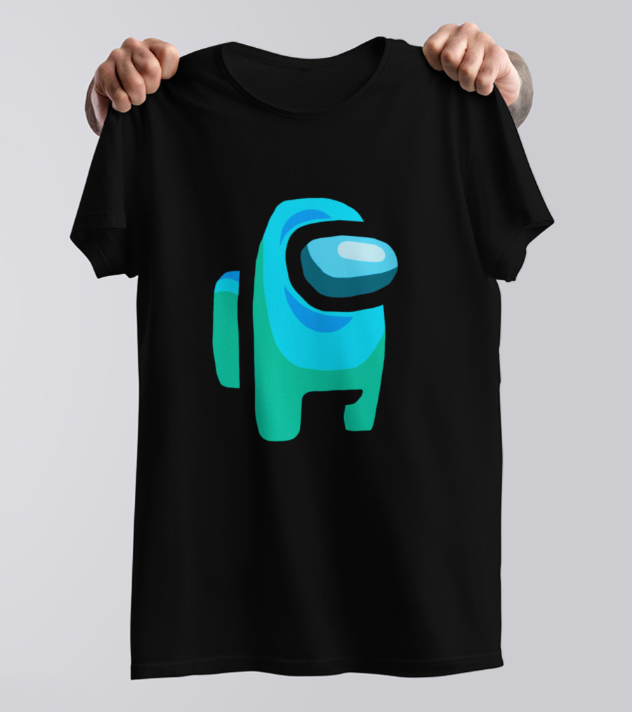 Among Us Blue Crewmate Character T-Shirt