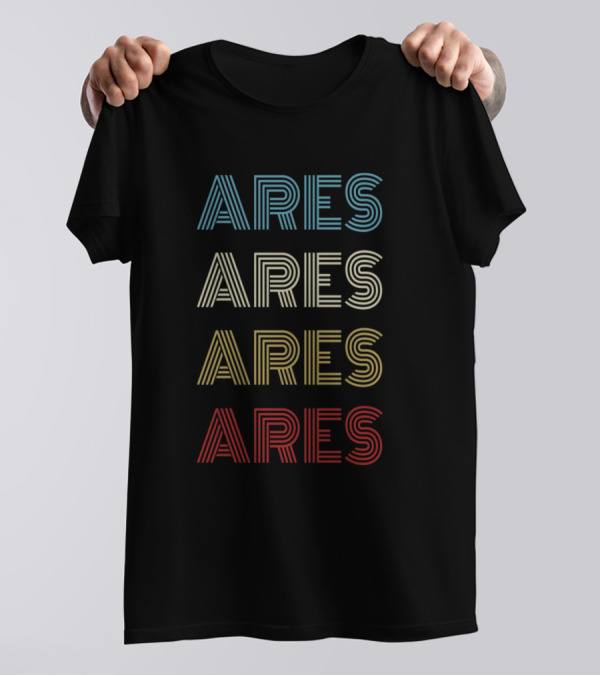 Ares Vintage Pride Multicolor T-Shirt