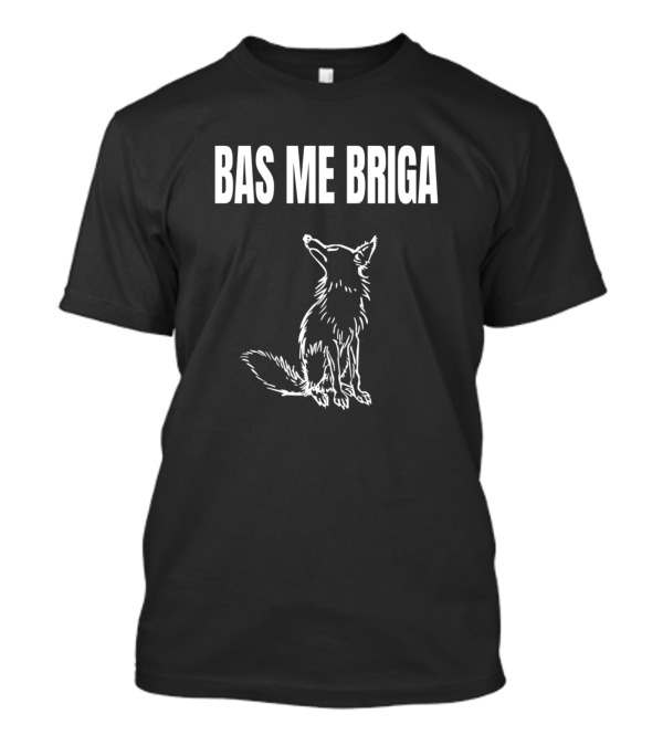 BAS ME BRIGA Howling Fox T-Shirt