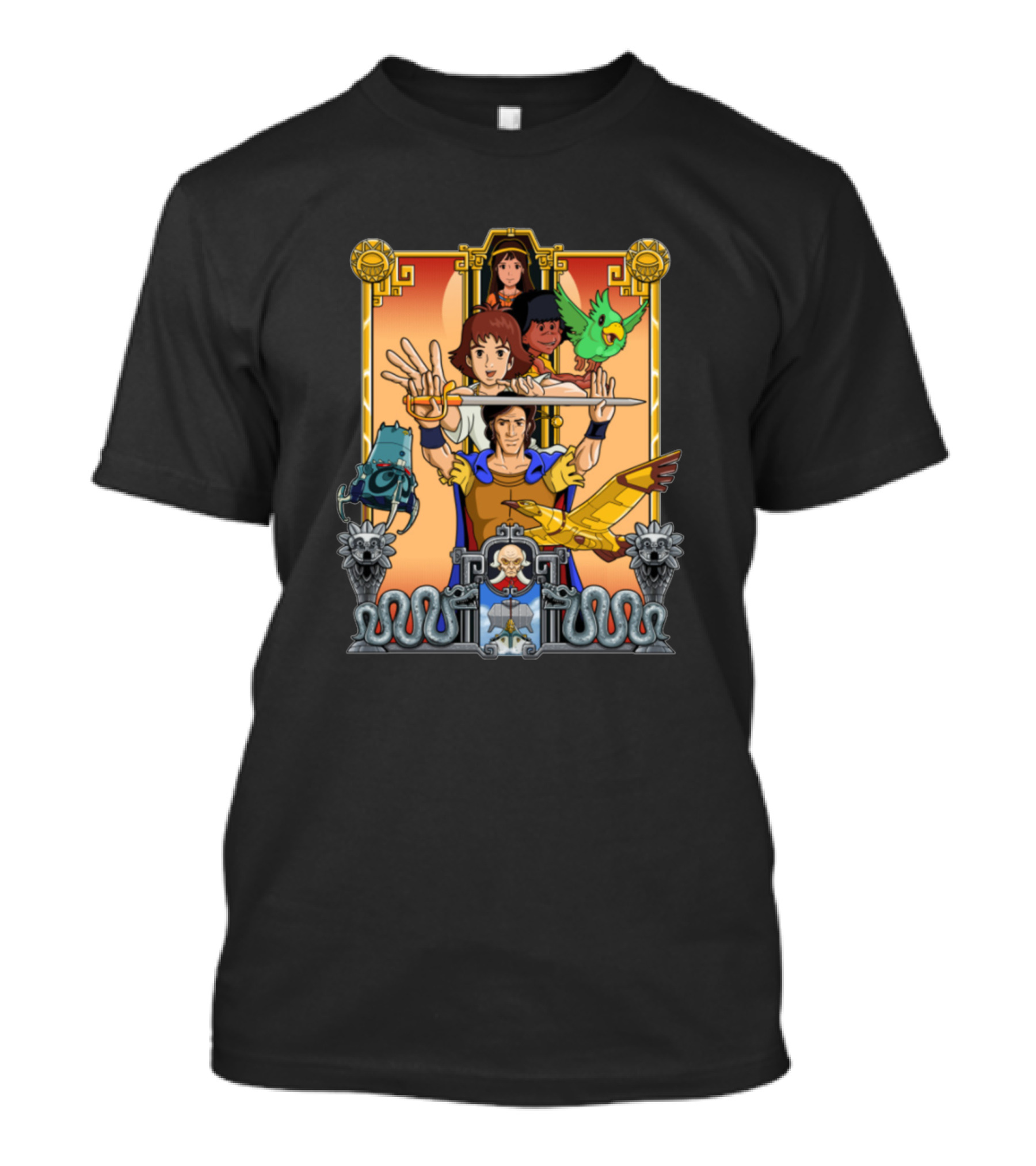 The Mysterious Cities Of Gold Children Of The Sun Retro T-Shirt