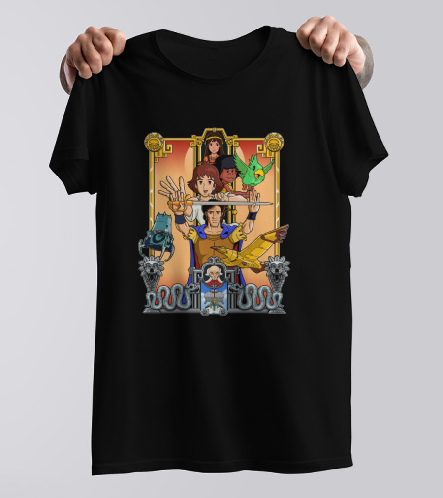 The Mysterious Cities Of Gold Children Of The Sun Retro T-Shirt