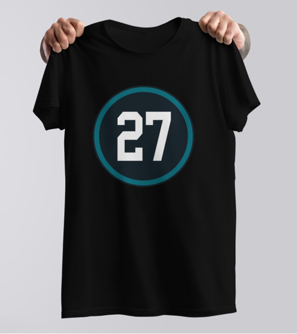 Chris Claybrooks 27 Football Jersey Number T-Shirt