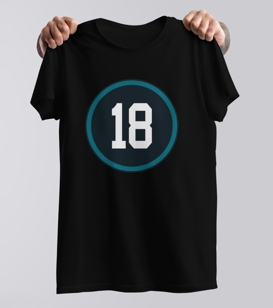 Chris Conley 18 Football Number T-Shirt