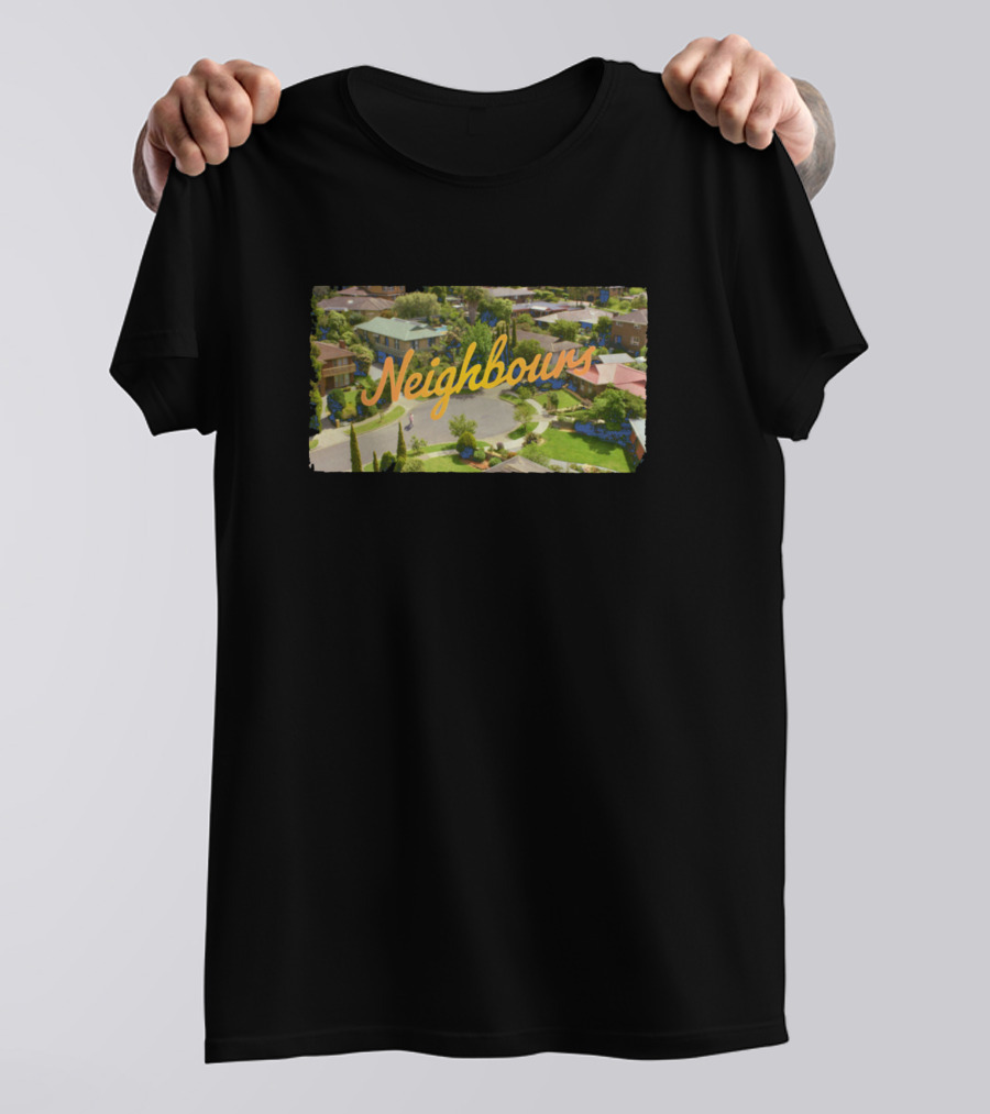 Neighbours Classic Aerial View Landscape T-Shirt