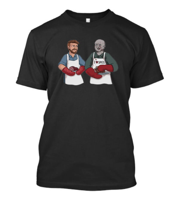 Consume The Flesh Spice It Well I Love Spice Apron Chefs T-Shirt