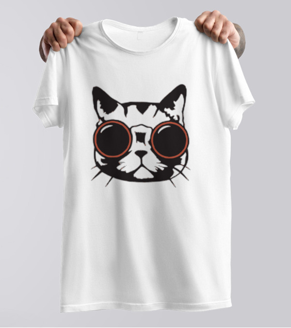 Cool Cat Sunglasses T-Shirt
