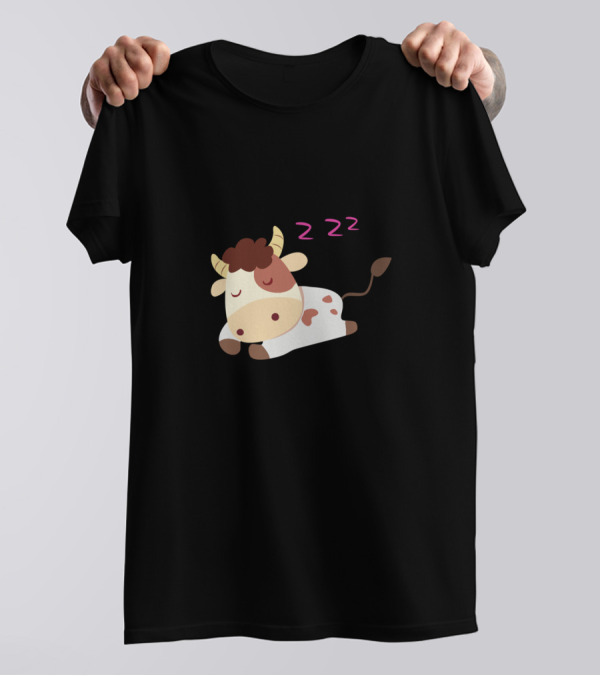 The Lazy Cow 228 Cows Farming T-Shirt