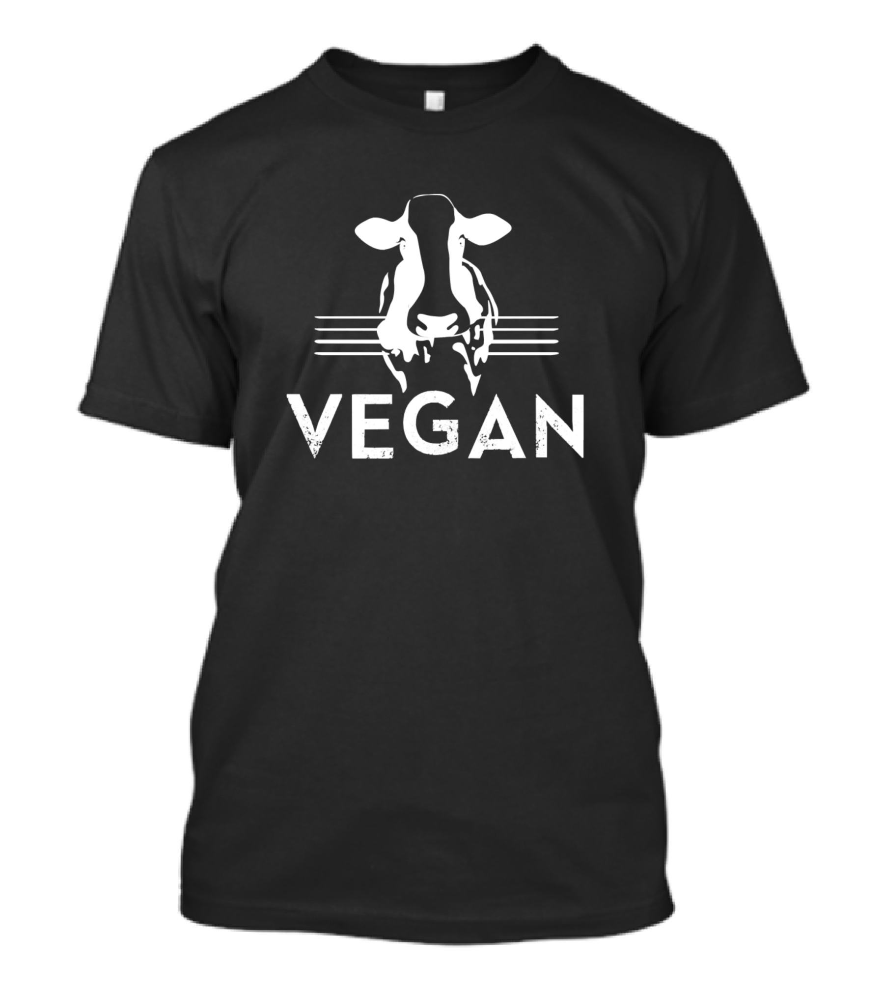 Vegan Cow 467 Farming T-Shirt