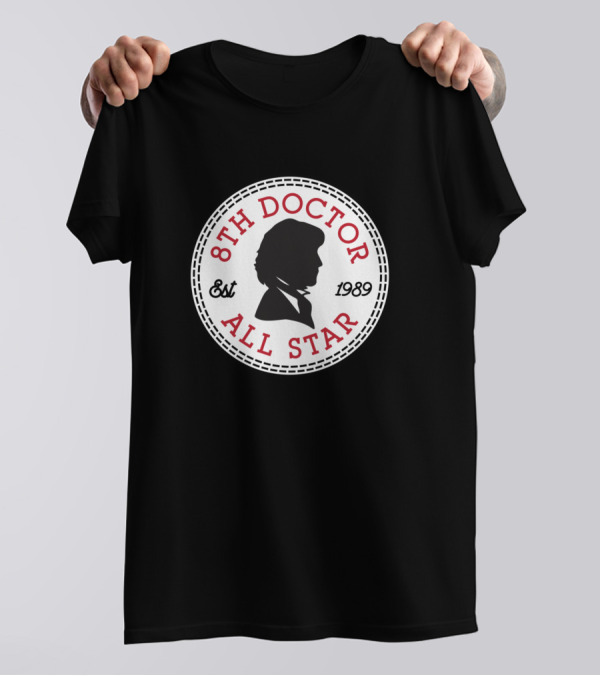 8th Doctor All Star Est 1989 T-Shirt
