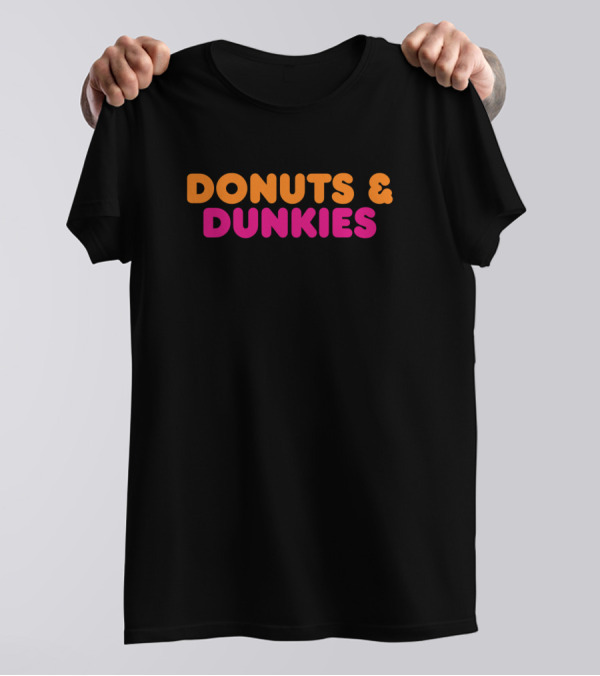 DONUTS And DUNKIES Coffee Donuts For Dunkies Lovers T-Shirt