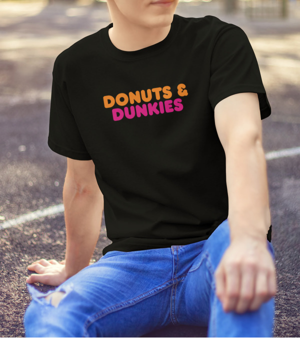 DONUTS And DUNKIES Coffee Donuts For Dunkies Lovers T-Shirt