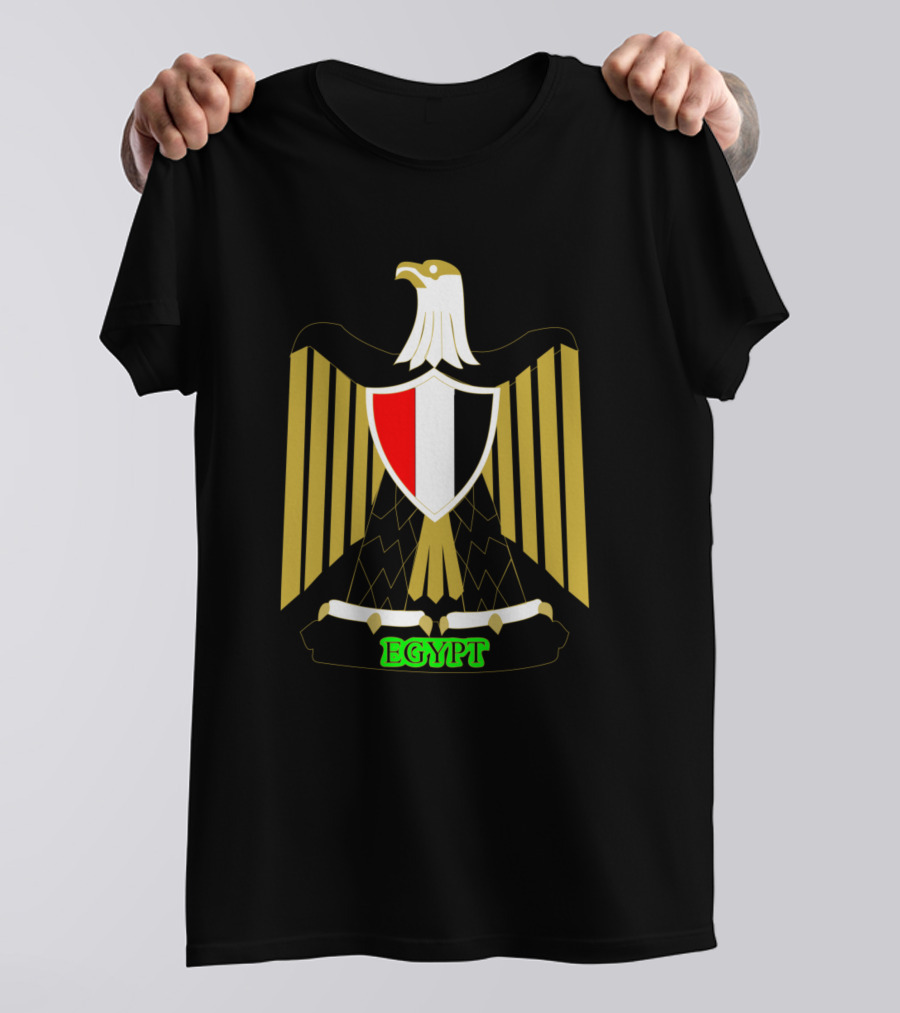 Egypt Coat Of Arms Emblem Shield T-Shirt