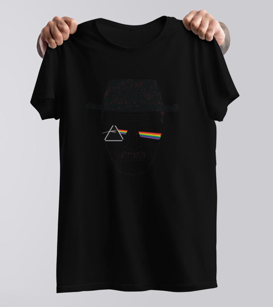 Fast And Furious Dark Side Prism Hat Sunglasses Fusion T-Shirt
