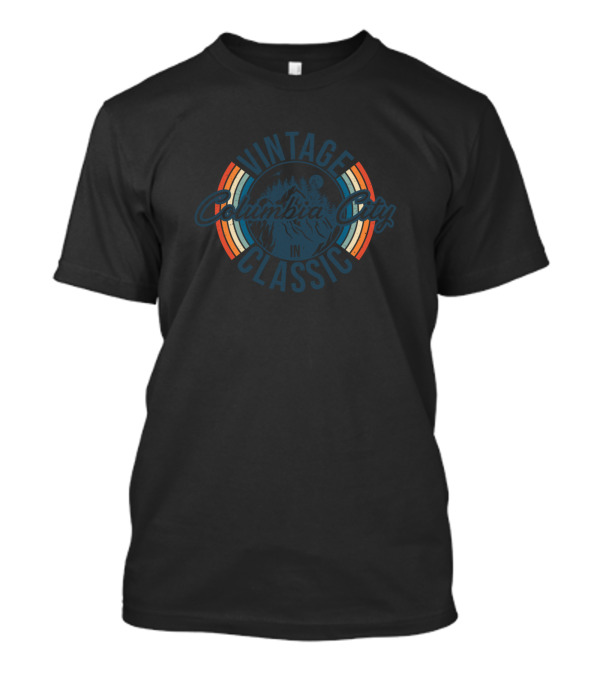 Vintage Classic Columbia City Indiana T-Shirt