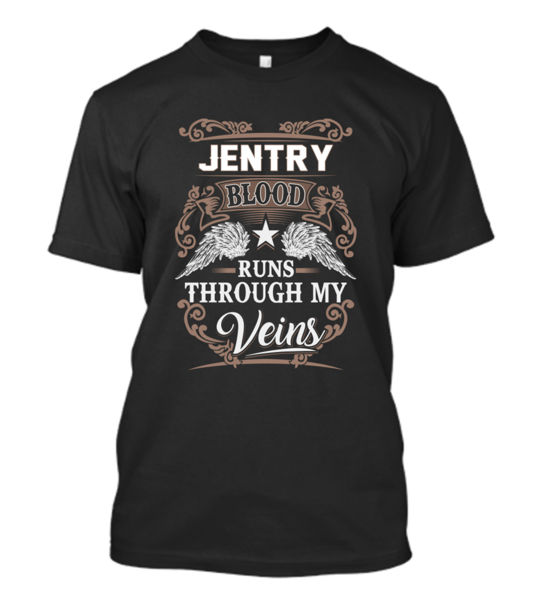 Jentry Blood Runs Through My Veins T-Shirt