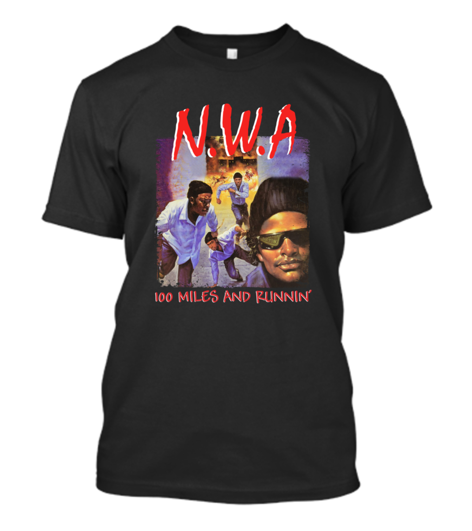N.W.A 100 Miles And Runnin' Hip Hop T-Shirt