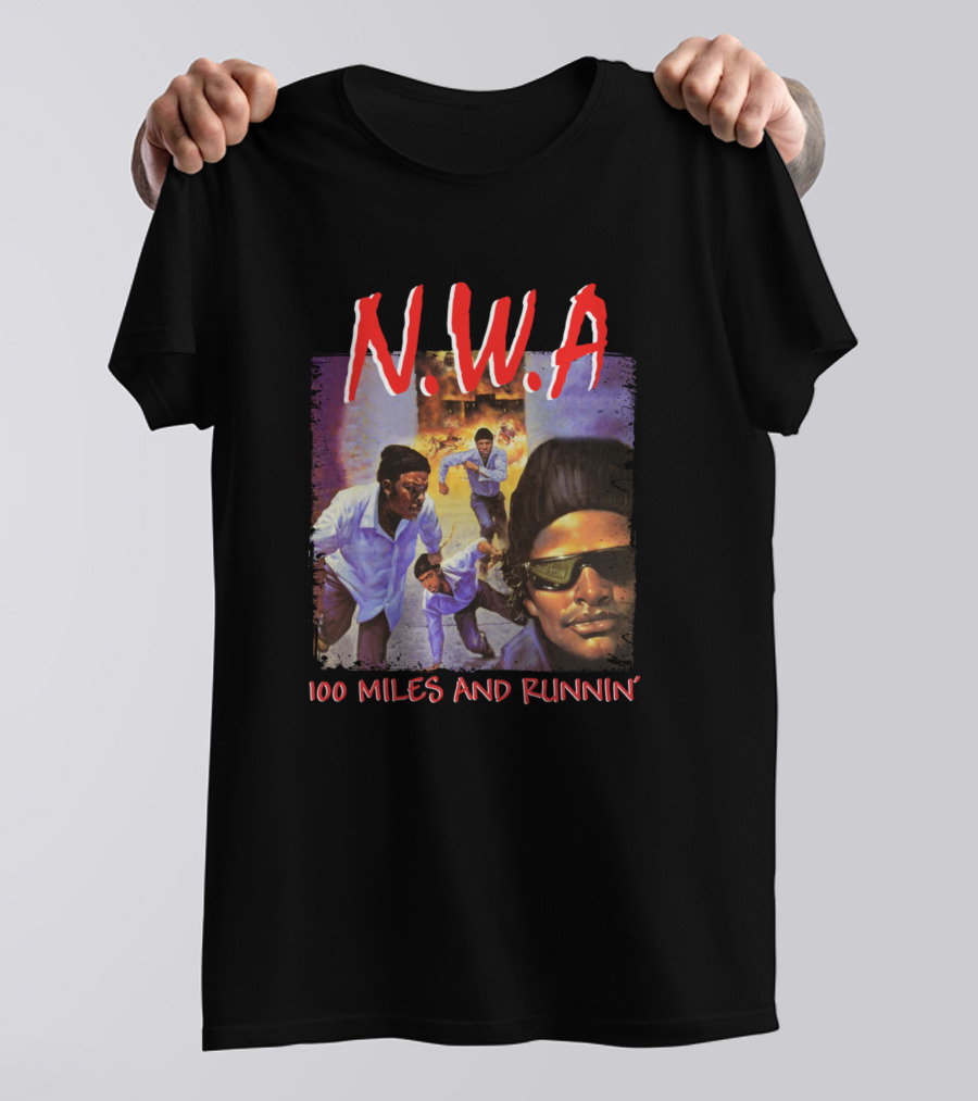 N.W.A 100 Miles And Runnin' Hip Hop T-Shirt