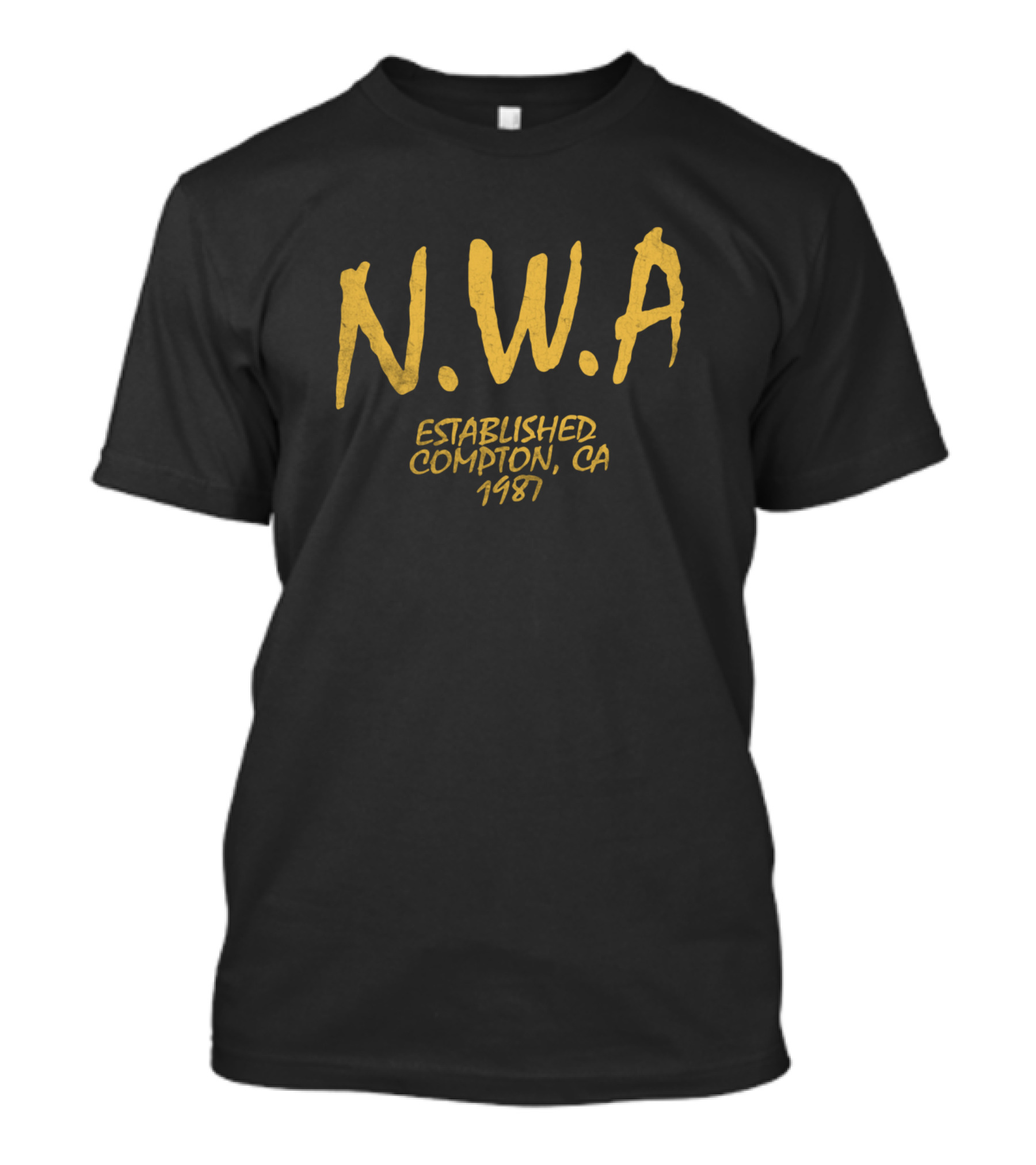 N.W.A Established Compton CA 1987 Hip Hop Classic T-Shirt