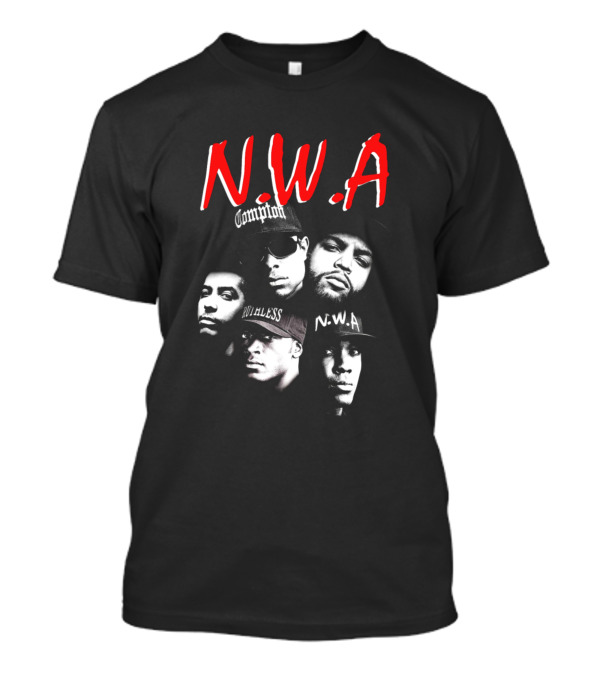 N.W.A Compton Ruthless Group Members T-Shirt